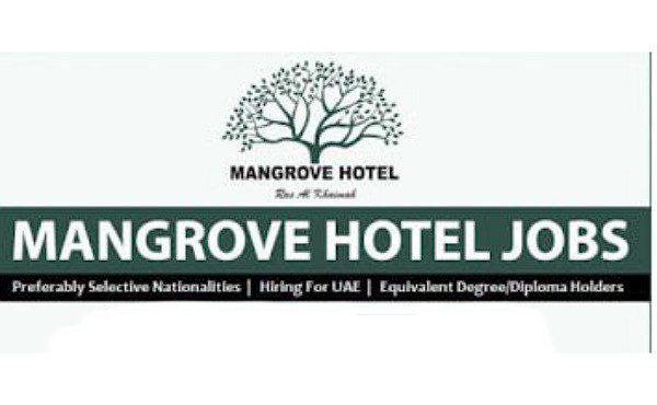 Mangrove Hotel Ras Al Khaima Jobs 2023