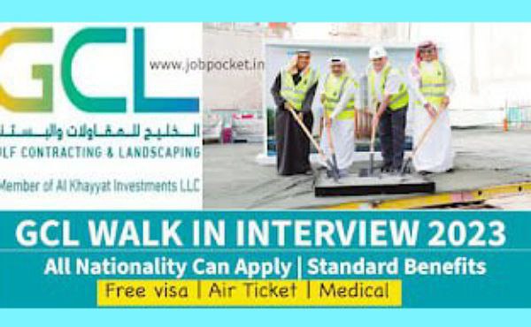 Gulf Contracting & Landscaping Walk in Interview 2023
