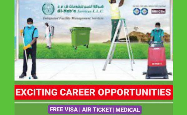 Al Nab'a Services LLC Dubai Hiring Staff Urgent Recruitment