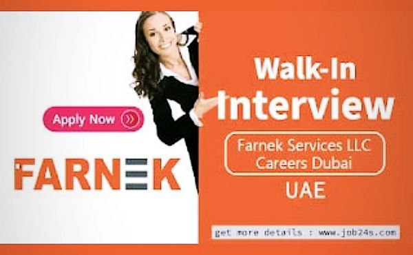 Farnek Services LLC Walk In Interview For Office Boy and Office Girl