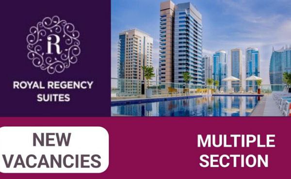Royal Regency Suites Careers in UAE |Latest Job Opening 2024