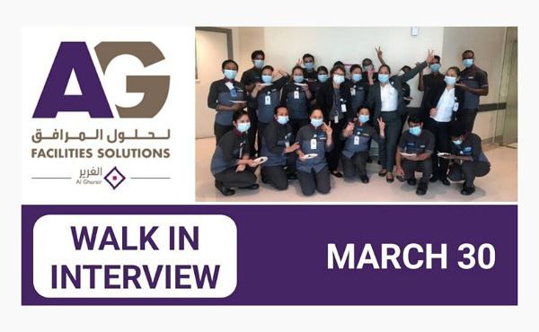 AG Facilities Solutions Careers in UAE | Walk in interview 2024