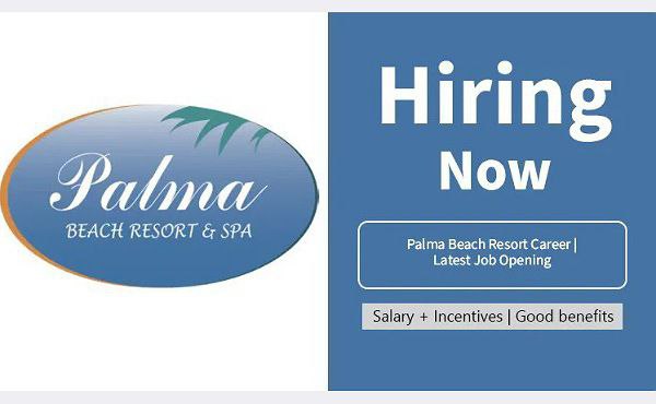 Palma Beach Resort Career | Latest Job Opening 2024