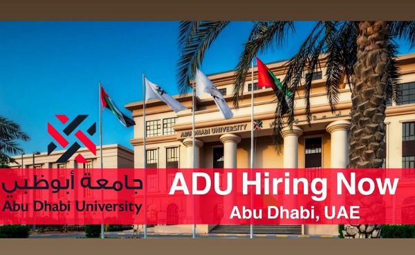 Abu Dhabi University Hiring Non Academic Staffs 2023