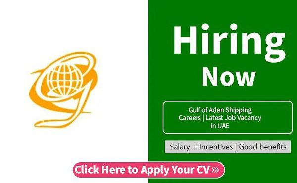 Gulf of Aden Shipping Careers | Latest Job Vacancy in UAE