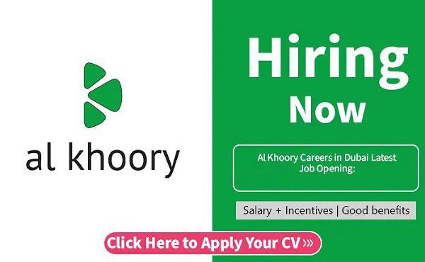 Al Khoory Careers in Dubai Latest Job Opening