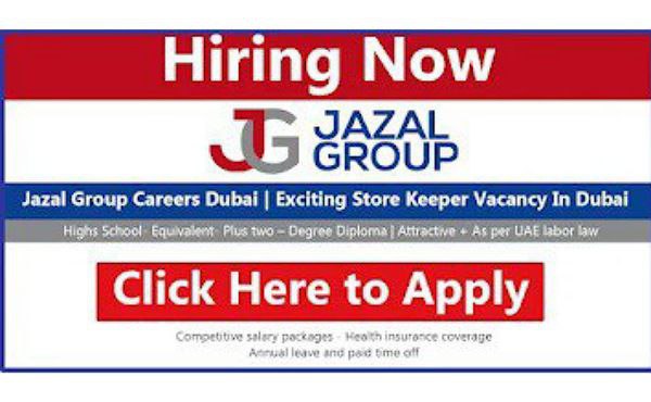 JAZAL Engineering and Contracting L.L.C Job For Storekeepers 2024