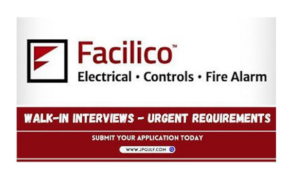 Facilico Facilities Management Walk In Interview 2024