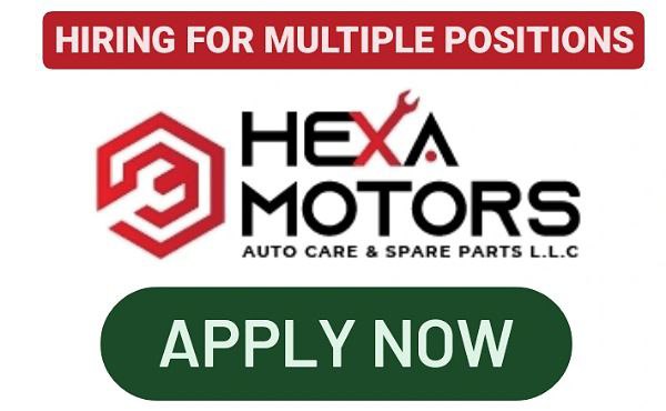 Hexa Motors Hiring for Multiple Positions