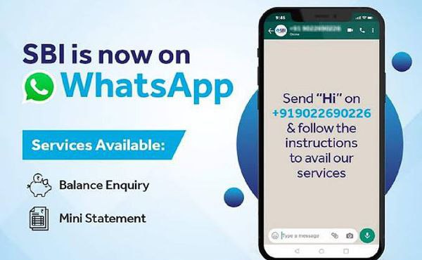 വാട്ട്‌സ്ആപ്പ് ഉണ്ടോ? എങ്കിൽ ബാങ്കിലെത്തേണ്ട; എസ്ബിഐ നൽകുന്ന 9 വാട്ട്‌സ്ആപ്പ് സേവനങ്ങൾ