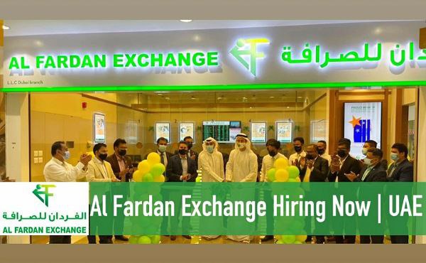 Al Fardan Exchange L.L.C Dubai Jobs 2023