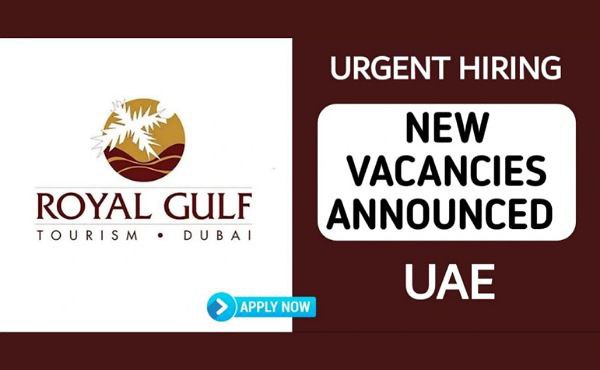 ROYAL GULF TOURISM SERVICES LLC HIRING STAFFS