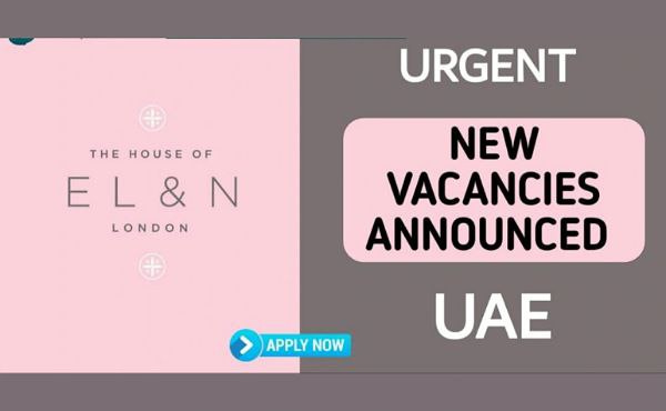 EL & N NOW HIRING STAFF IN UAE