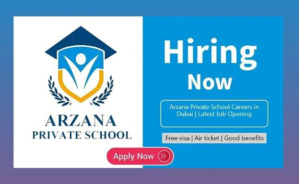 Arzana Private School Abu Dhabi Latest Jobs 2022